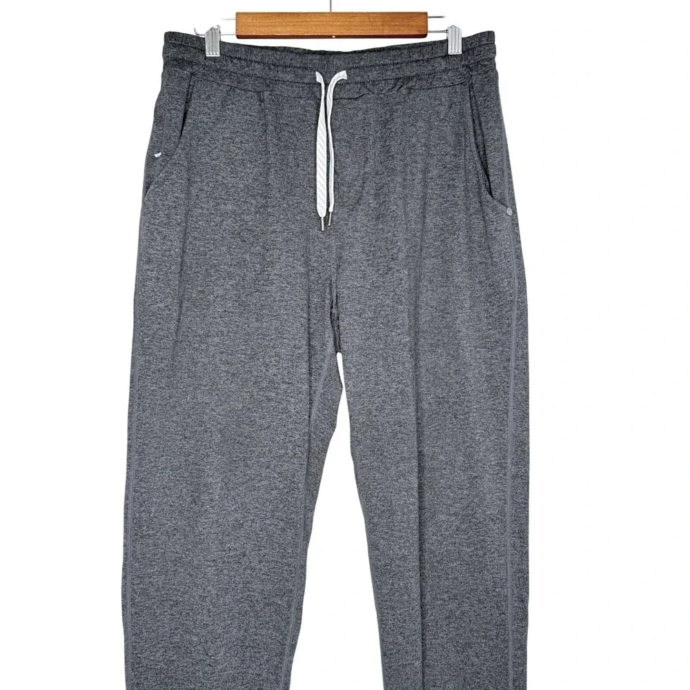 Vuori Ponto Performance Pants Mens Large Charcoal Heather DreamKnit Lounge